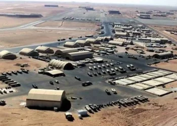 حريق غامض داخل قاعدة كركوك الجوية والسلطات تبدأ التحقيق