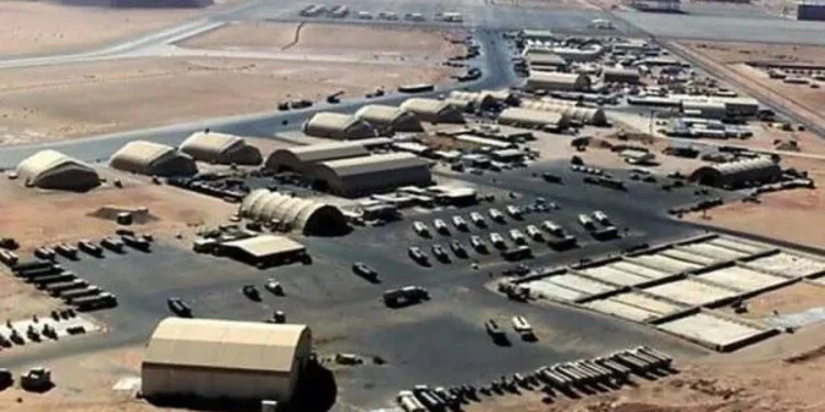 حريق غامض داخل قاعدة كركوك الجوية والسلطات تبدأ التحقيق