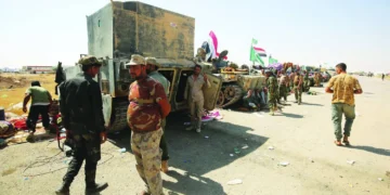 مقتل 3 من منتسبي الحشد بإطلاق نار داخل مقر في صلاح الدين