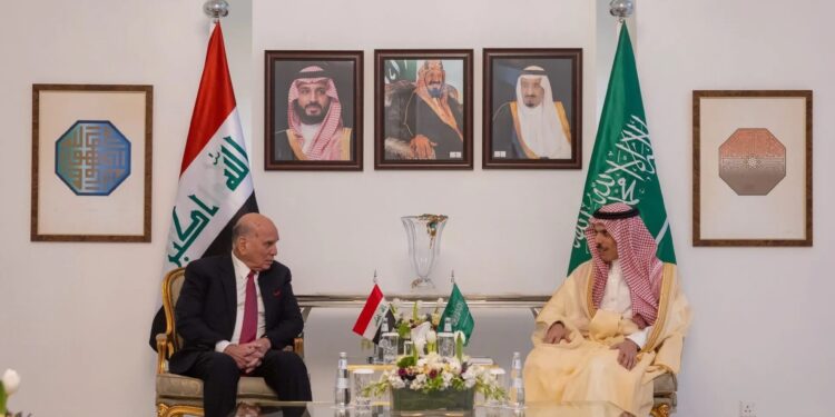 العراق والسعودية يؤكدان رفض استخدام الأراضي العراقية للإضرار بدول الجوار ويبحثان تطورات المنطقة