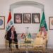 العراق والسعودية يؤكدان رفض استخدام الأراضي العراقية للإضرار بدول الجوار ويبحثان تطورات المنطقة