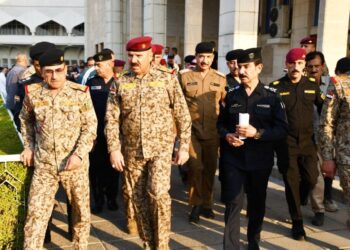 الشمري من عزاء شهيدي الدورة: سنضرب بيد من حديد على كل من يستهدف ملاكات الدولة