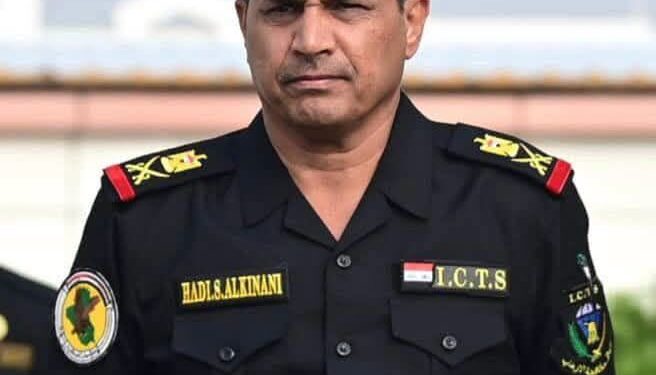 اللواء الركن هادي الكناني يباشر مهامه قائداً لعمليات بغداد