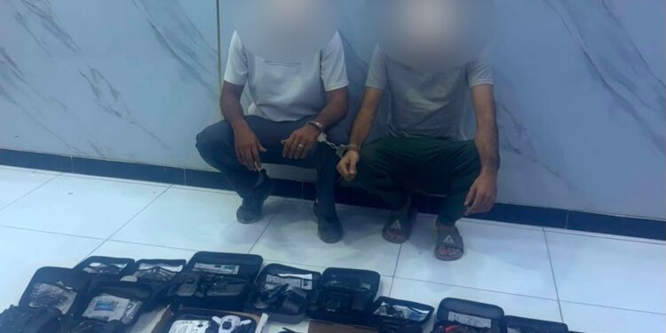 شرطة الرصافة تضبط 15 طائرة درون بحوزة متهمين في الكرادة