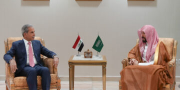 زيدان في الرياض.. العراق والسعودية يبحثان توسيع التعاون القضائي والقانوني