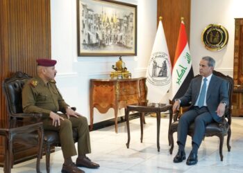 زيدان ومدير مكتب القائد العام يبحثان تعزيز سيادة القانون ودعم الاستقرار الأمني