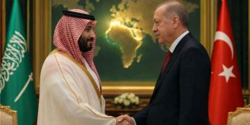 أردوغان يؤكد لولي العهد السعودي دعم تركيا للمملكة ويرحب بالتحالف البحري متعدد الجنسيات