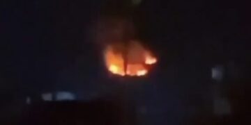 بالفيديو.. سقوط طائرة مسيرة في أربيل بعد أسابيع من الهدوء