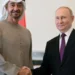 بن زايد وبوتين يبحثان أمن الشرق الأوسط ومسارات احتواء التصعيد الإقليمي