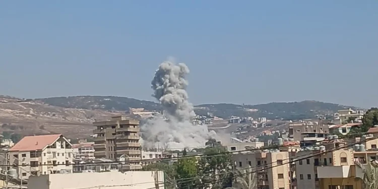 موجة غارات تضرب جنوب لبنان… إصابات في عربصاليم واستهداف للنبطية الفوقا