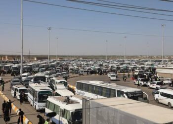 وزارة النقل تعلن انتهاء التفويج العكسي لزائري الأربعين واستئناف العمل الطبيعي في مرآب كربلاء الموحد