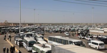 وزارة النقل تعلن انتهاء التفويج العكسي لزائري الأربعين واستئناف العمل الطبيعي في مرآب كربلاء الموحد