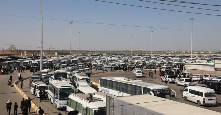 وزارة النقل تعلن انتهاء التفويج العكسي لزائري الأربعين واستئناف العمل الطبيعي في مرآب كربلاء الموحد