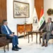 القاضي زيدان يبحث مع القائم بأعمال السفارة الأمريكية تنفيذ حصر السلاح بخطة تبناها الإطار