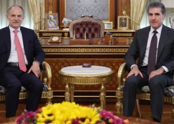 بارزاني والقنصل الفرنسي الجديد يبحثان العلاقات الثنائية وتطورات العراق والمنطقة