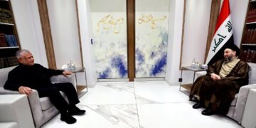 الحكيم والعامري يؤكدان على أهمية حل مشكلة السلاح عبر التفاهم والحوار