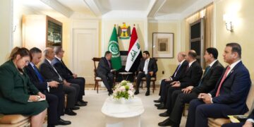من نيويورك إلى العالم العربي.. الزيدي يبحث مع نبيل فهمي أزمات المنطقة وتفعيل التعاون والتنمية المشتركة