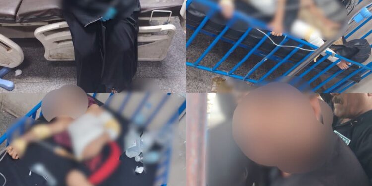 سكب الماء الساخن عليهم واحتجزهم.. شخص يعذب عائلته بطريقة بشعة والشرطة تعتقله شرقي بغداد