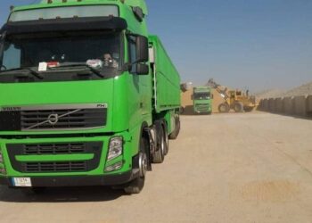 الأسطول البري ينجز نقل 16 ألف طن من الحنطة المحلية بين أربيل وبغداد