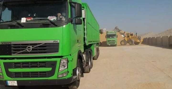 الأسطول البري ينجز نقل 16 ألف طن من الحنطة المحلية بين أربيل وبغداد
