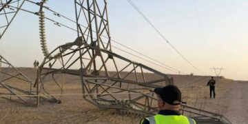 تفجير يعطل برج كهرباء في غرب الأنبار.. مسؤول محلي يرجح وقوف داعش خلف الهجوم