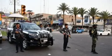 شرطة الرصافة تنفذ حملة أمنية استباقية في البتاوين وتطيح بـ8 مطلوبين