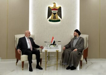 رئيس الجمهورية والحكيم يؤكدان أهمية التنسيق بين القوى الوطنية لتعزيز الاستقرار ودعم مسيرة الدولة