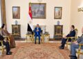 السيسي يستقبل الحكيم في القاهرة ويشيد بجهود العراق في حصر السلاح