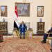 السيسي يستقبل الحكيم في القاهرة ويشيد بجهود العراق في حصر السلاح
