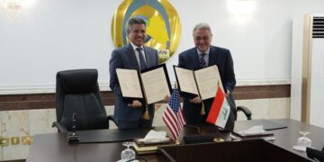 العراق والولايات المتحدة يوقعان اتفاق تسليم موقع الدعم الدبلوماسي