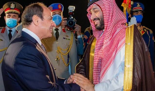 السيسي للأمير محمد بن سلمان: مصلحة مصر والسعودية واحدة