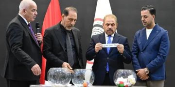 قرعة دوري الدرجة الأولى العراقي تضع 20 فريقاً في مجموعتين للموسم الجديد