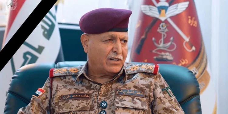 رحيل المفتش العسكري العام جاسم التميمي.. وزارة الدفاع تنعى أحد قادتها