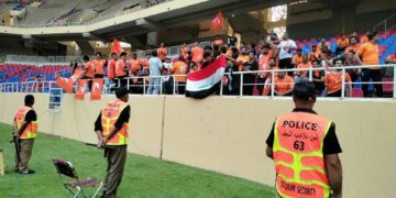 الداخلية تحقق بشأن تجاوز عناصر من أمن الملاعب على مشجع نجفي خلال مباراة خيرية