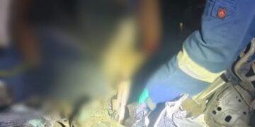 انتشال جثتين وإنقاذ مصابين بحادث اصطدام مروع على طريق البصرة الدولي