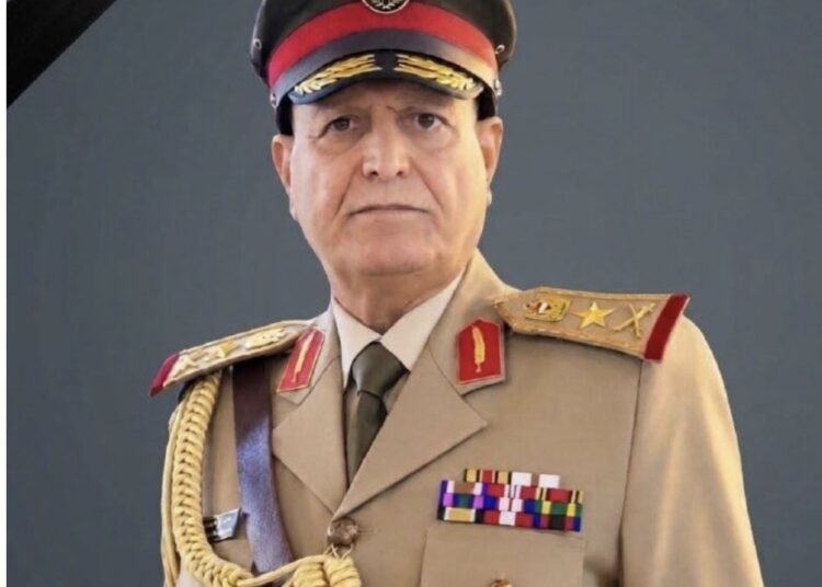 وزارة الدفاع تعلن وفاة المفتش العسكري العام إثر مرض عضال