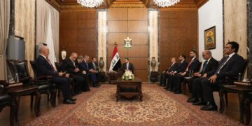 وزير الخارجية التركي يلتقي الزيدي والحلبوسي.. ملفات المياه وطريق التنمية والتبادل التجاري على الطاولة