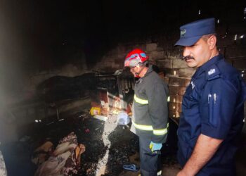 مأساة في قرية “شكرا” شمالي صلاح الدين.. حريق يلتهم منزلاً ويتسبب بوفاة امرأة