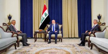آميدي والشمري يبحثان تطوير القدرات العسكرية ورفع جاهزية القوات المسلحة