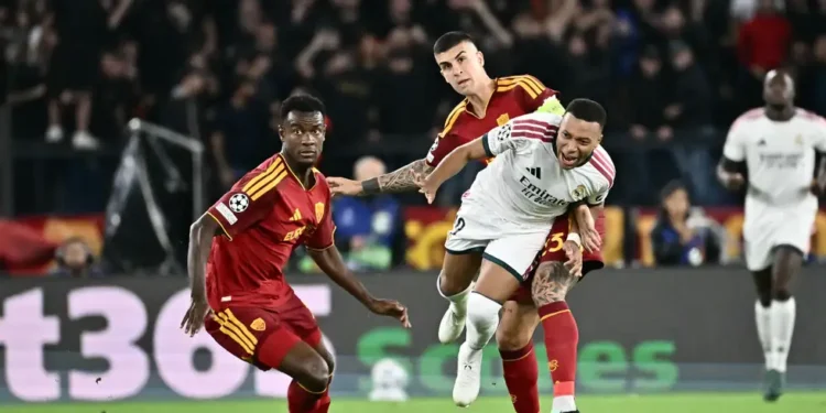 دوري الأبطالب.. ريمونتادا مجنونة تنقذ ريال مدريد من أنياب روما وباريس يهزم السيتي بعقر داره