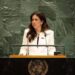 العراق يعلن دعمه ترشيح الإماراتية لانا نسيبة لمنصب الأمين العام للأمم المتحدة